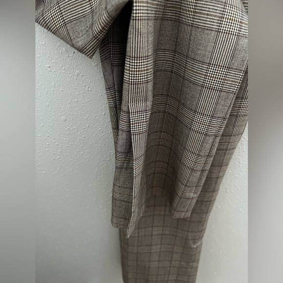 New Veronica Beard Arte Check Tailored Crop Pant in Size 8 - Picture 8 of 15